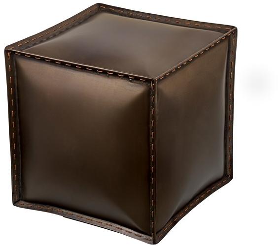 Il Bronzetto Квадратный железный пуф Soft iron Sir 03_a_b_c_d - Вид №2