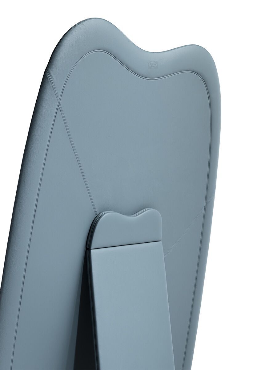 Напольное или настенное зеркало с кожаной рамкой Poltrona Frau SQUASH ARCH-00013534 - Вид №3