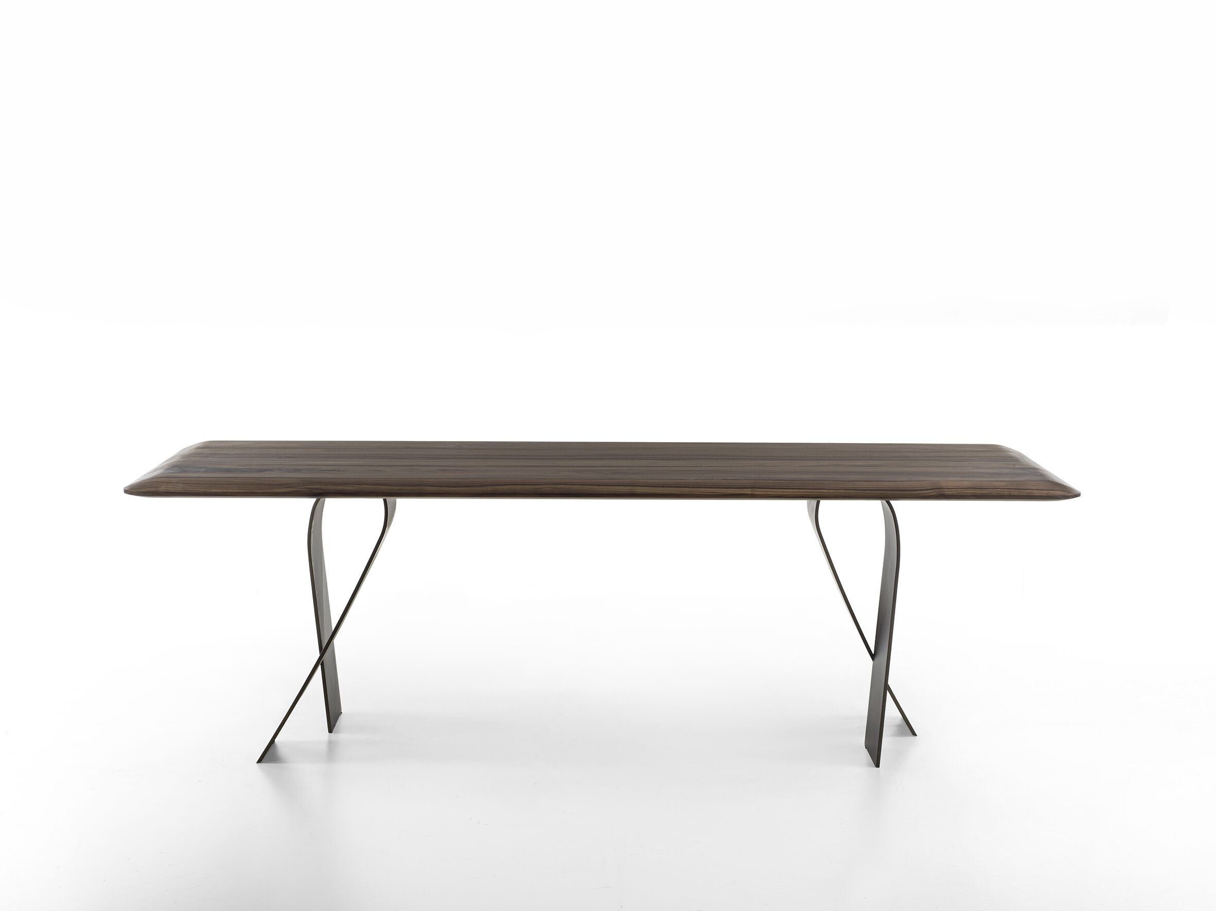 Деревянный и железный обеденный стол Riva 1920 NASTRO ARCH-00041752 - Вид №1