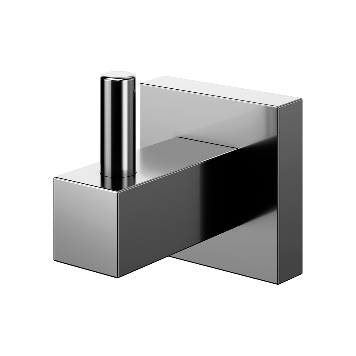 00388348 полированная графитовая вешалка Docol SQUARE