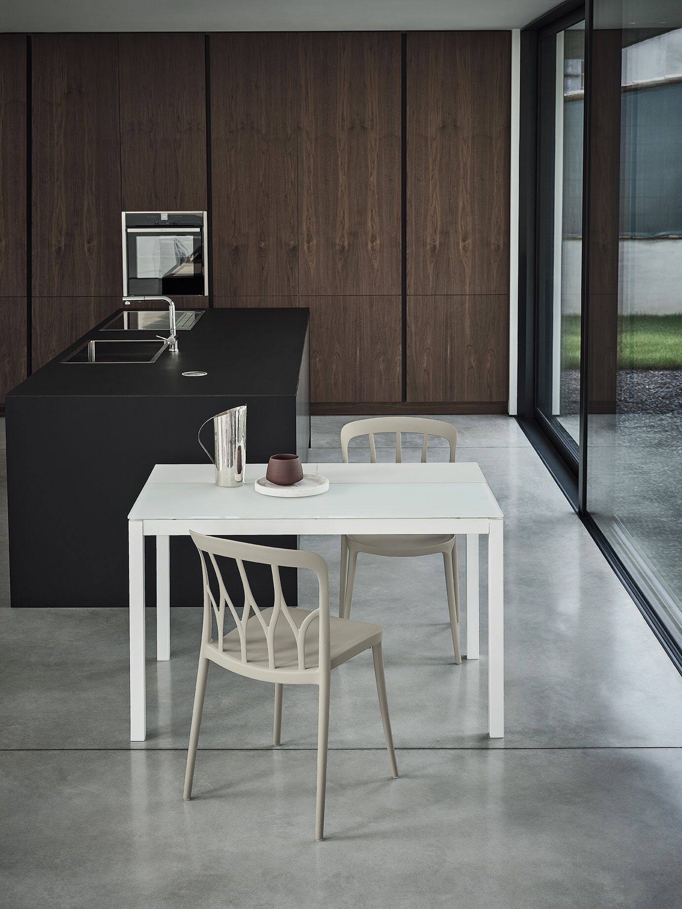 Штабелируемый стул из полипропилена и стекловолокна Bontempi Casa Galaxy ARCH-00133238 - Вид №2