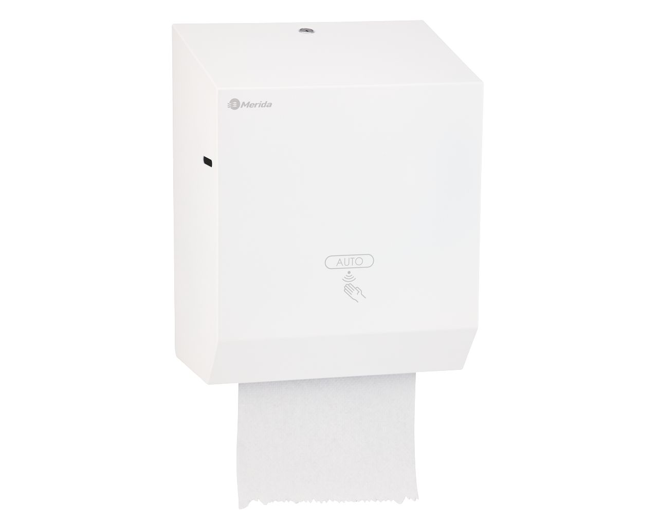 CSB503 Автоматический бесконтактный диспенсер для бумажных полотенец в рулонах STELLA WHITE LINE AUTOMATIC MAXI, белый Merida  - Вид №9