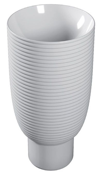 LO08542051 Напольная раковина стоящая круглая Disegno Ceramica Loom