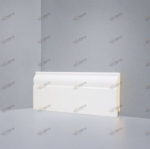 Плинтус Deartio Universal Кремовый, Мдф U 104-80 9010 МДФ+эмаль 2050х80 мм 1001700011