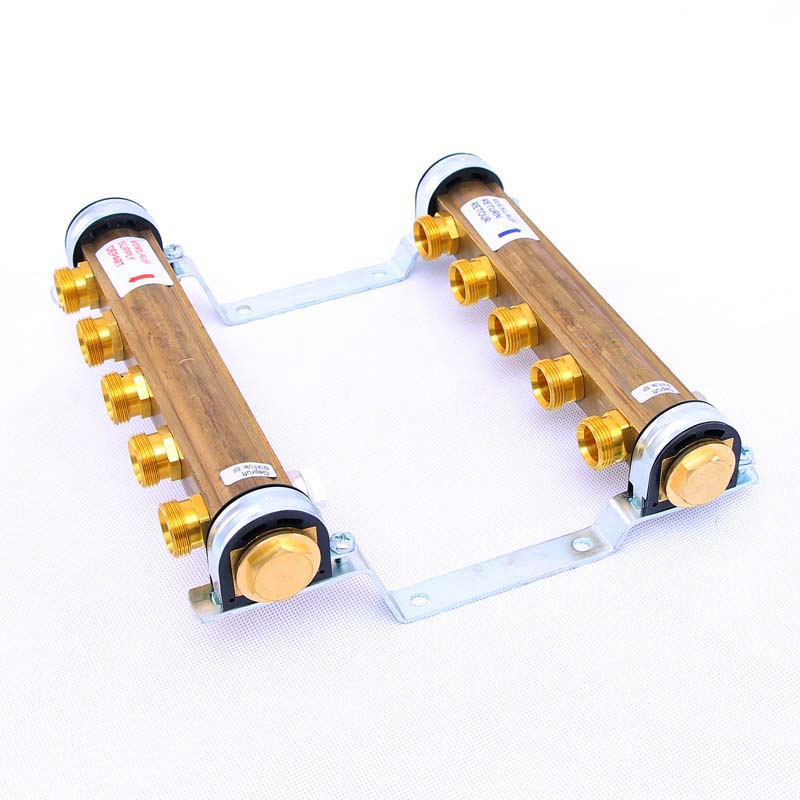 Нерегулируемая коллекторная группа HKV/A WATTS Ind 1"x3/4"ЕК 5 выходов 10004544 - Вид №2