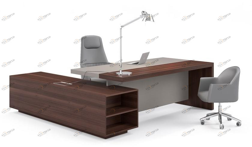 ESTEL GROUP Угловой стол с системой управления кабелями sun-id-1443615