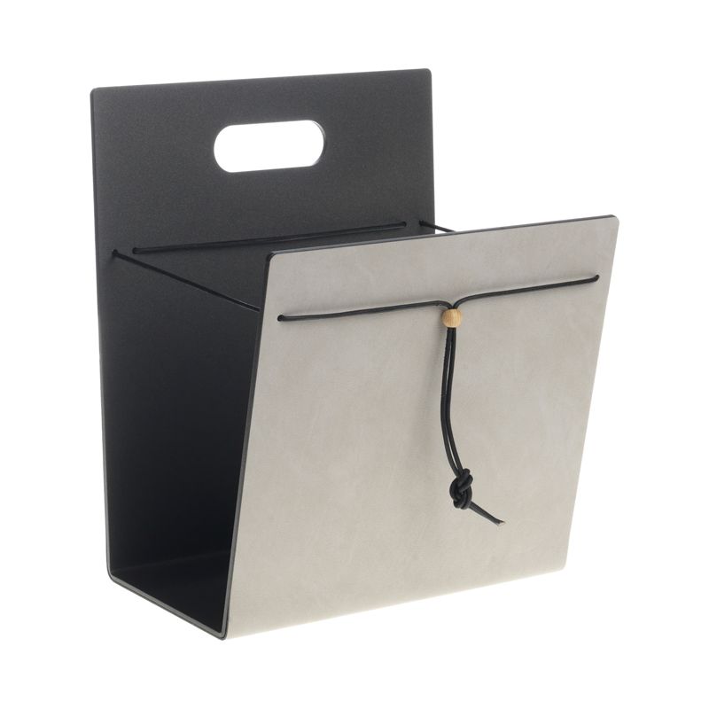 981198 Nupo light grey держатель для журналов 31x25x11 см;LIND DNA 