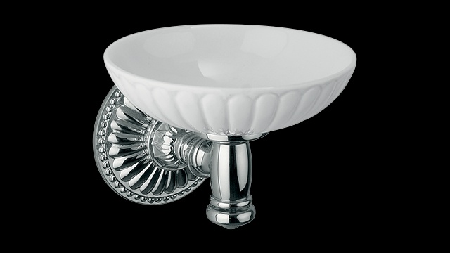 AA122 Мыльница в ванную, подвесная, керамическая bagno&associati AIDA Bagno & Associati