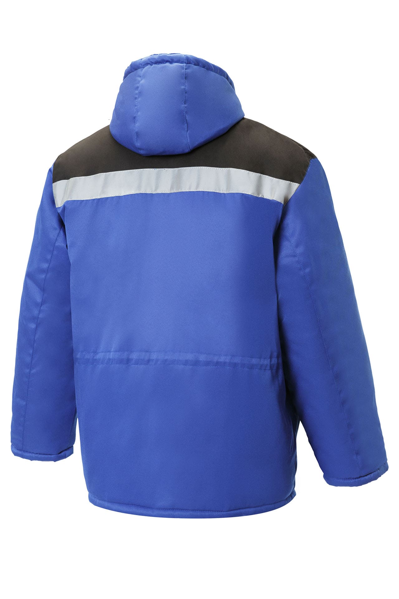 5034998 Костюм КОММУНАЛЬЩИК НЬЮ утепленный василек черный  Зимняя спецодежда  размер 48-50/170-176  - Вид №2