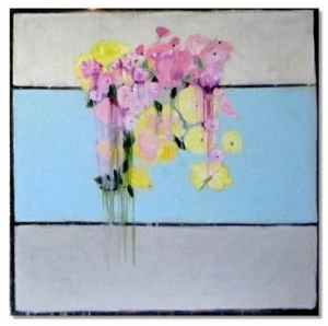 ICI ET LÀ Смешанная техника на холсте K. fabrizzi Kf24