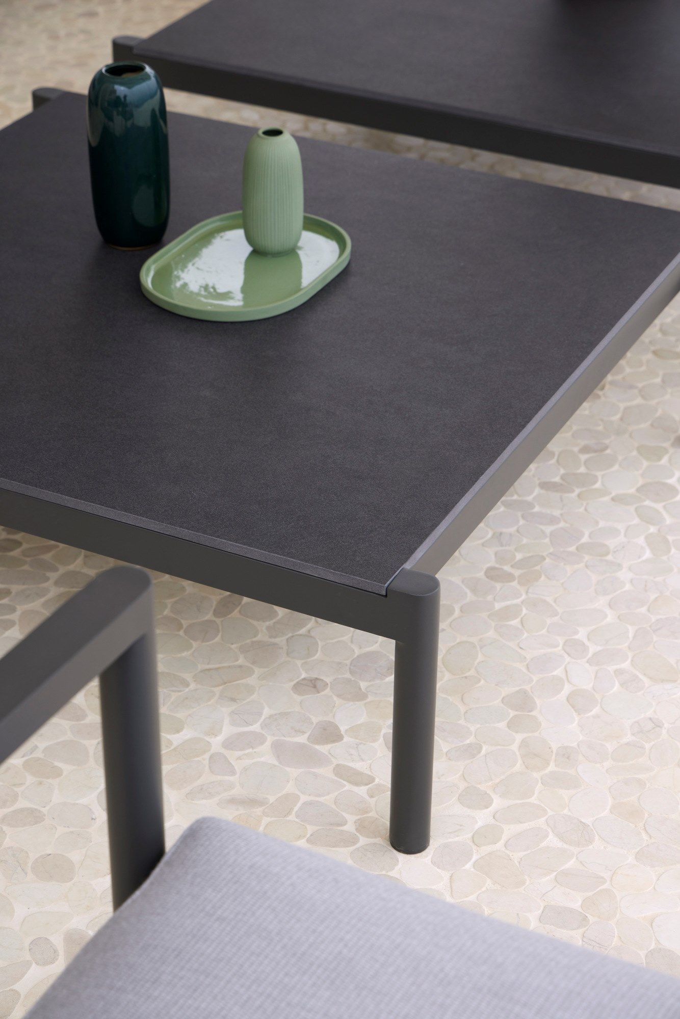 Алюминиевый журнальный столик с керамогранитом POINT Origin ARCH-00076927 - Вид №13