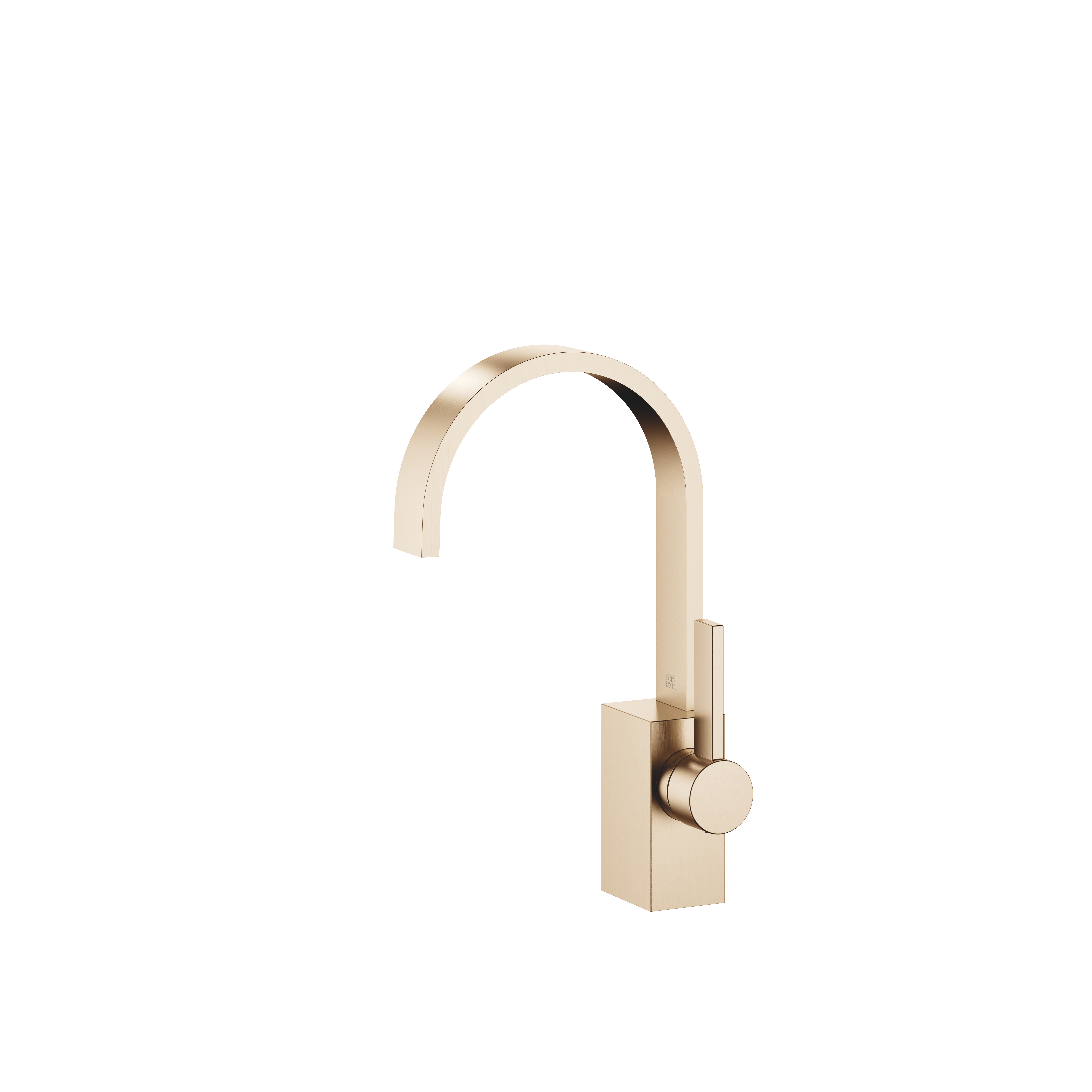 MEM Смеситель для раковины, однорычажный, без донного клапана - Brushed Champagne (22-каратное золото) 33521782-46 DornBracht