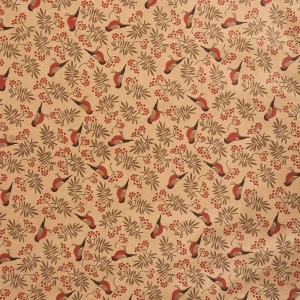 Упаковочная бумага «Снегири» 70 см