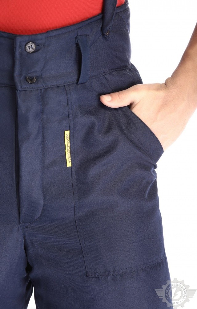 62248 Костюм "Дон" синий  Зимняя спецодежда  размер 52-54/182-188  - Вид №13