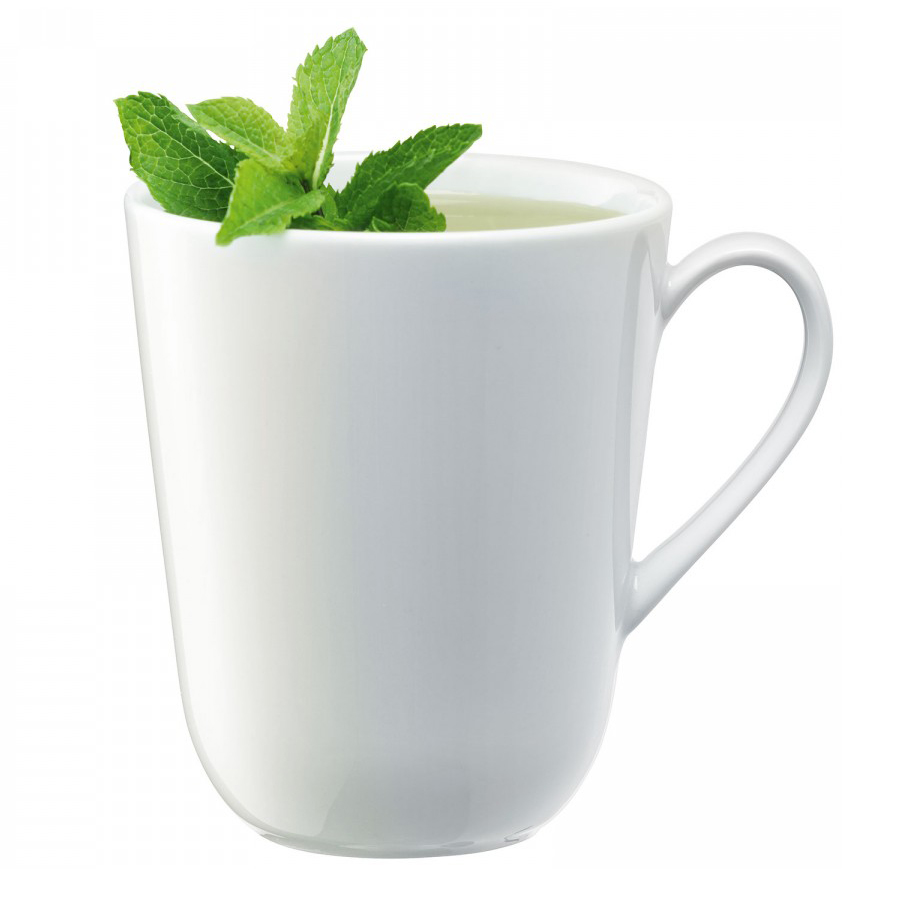 Набор из 4 округлых чашек 380 мл Dine LSA INTERNATIONAL DINE 00-3863446 Белый  - Вид №2