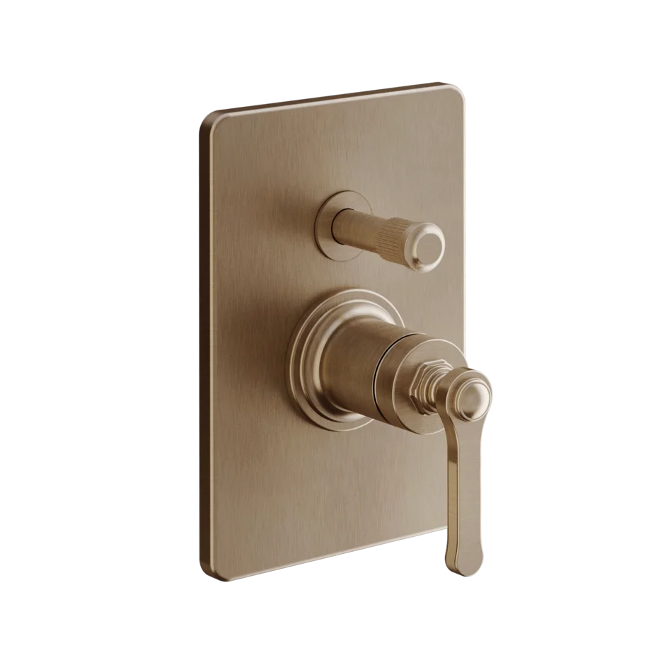 Смеситель для душа 65079 708 Gessi Venti20 МЕДНЫЙ МАТОВЫЙ PVD 65079708