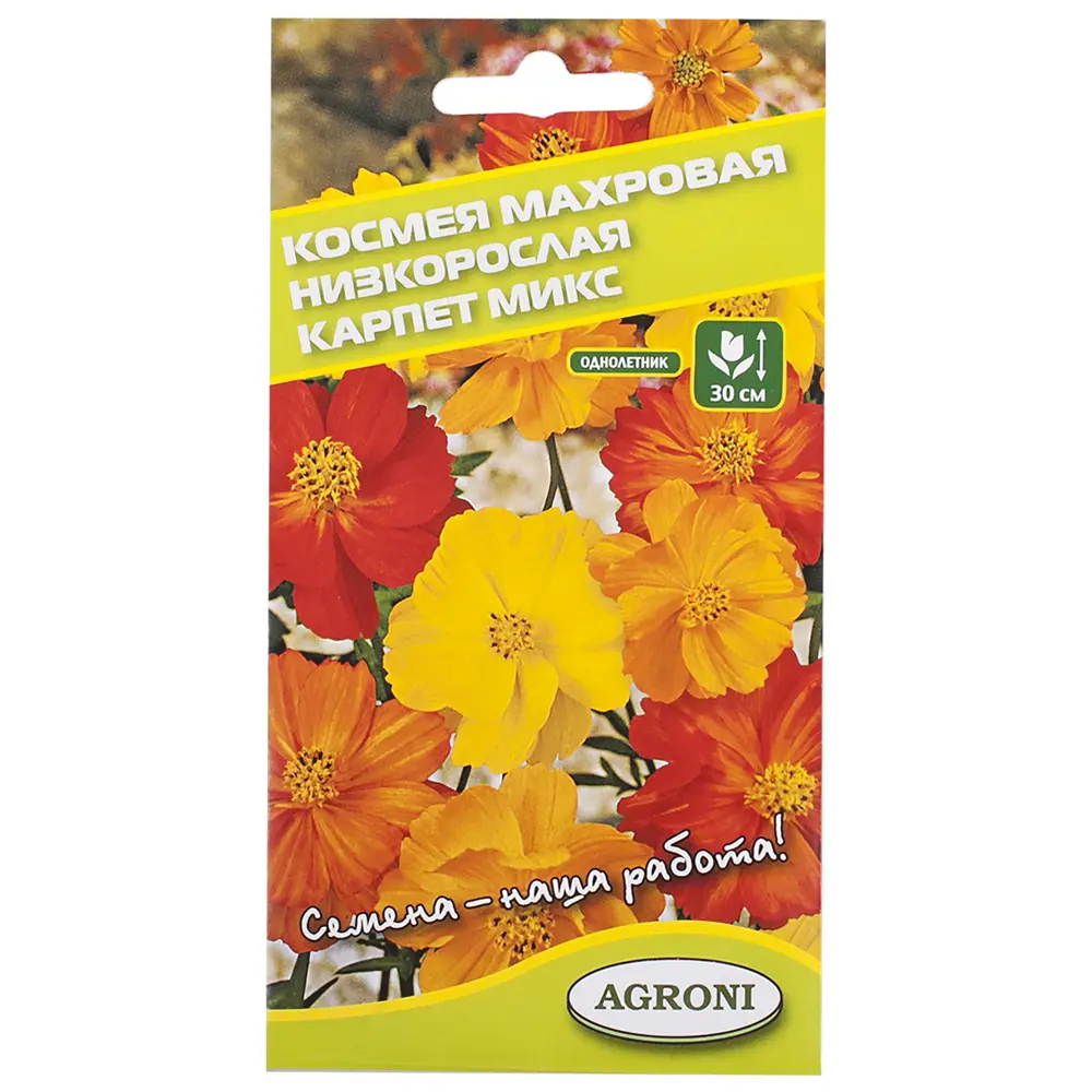 Космея махровая низкорослая 17251375 STLM-2154731 AGRONI 