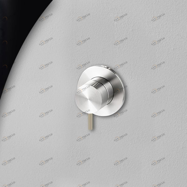 Девиатор двухрежимный глянцевая сталь с бежевой ручкой Toki Radomonte TKI10LCIL28