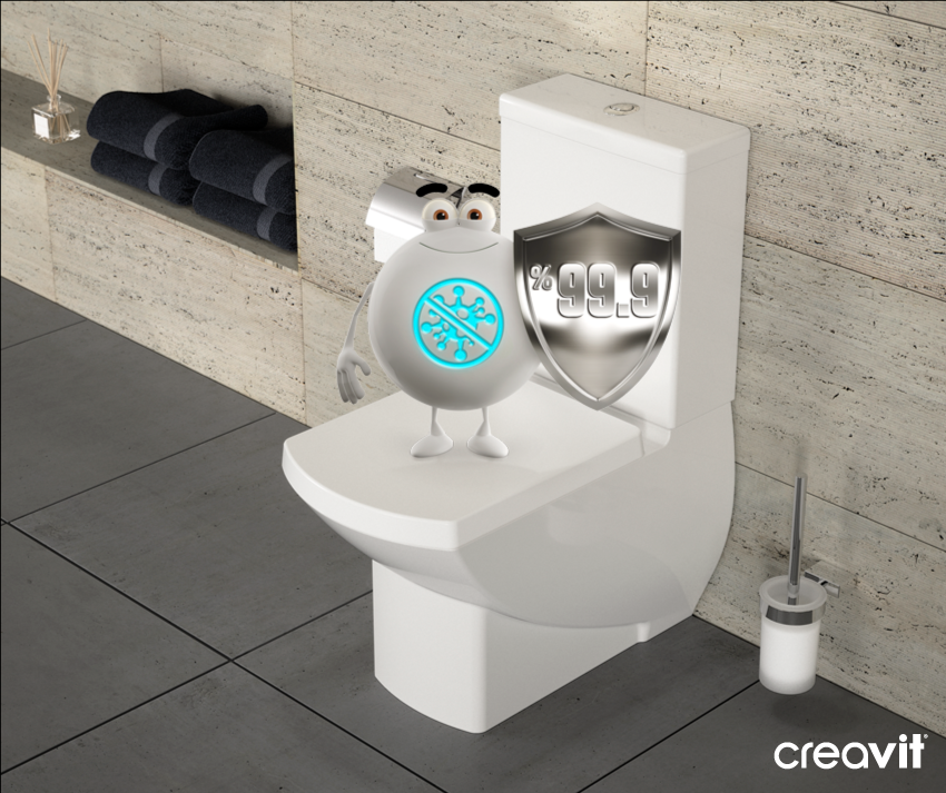 TH360-11CB00E-0000 THOR Унитаз к стене Creavit Thor  - Вид №2