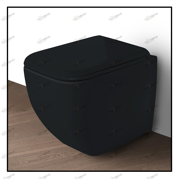 SHCOVAKTRBA Приставной унитаз напольный Серый Ceramica Cielo SHUI Comfort Италия