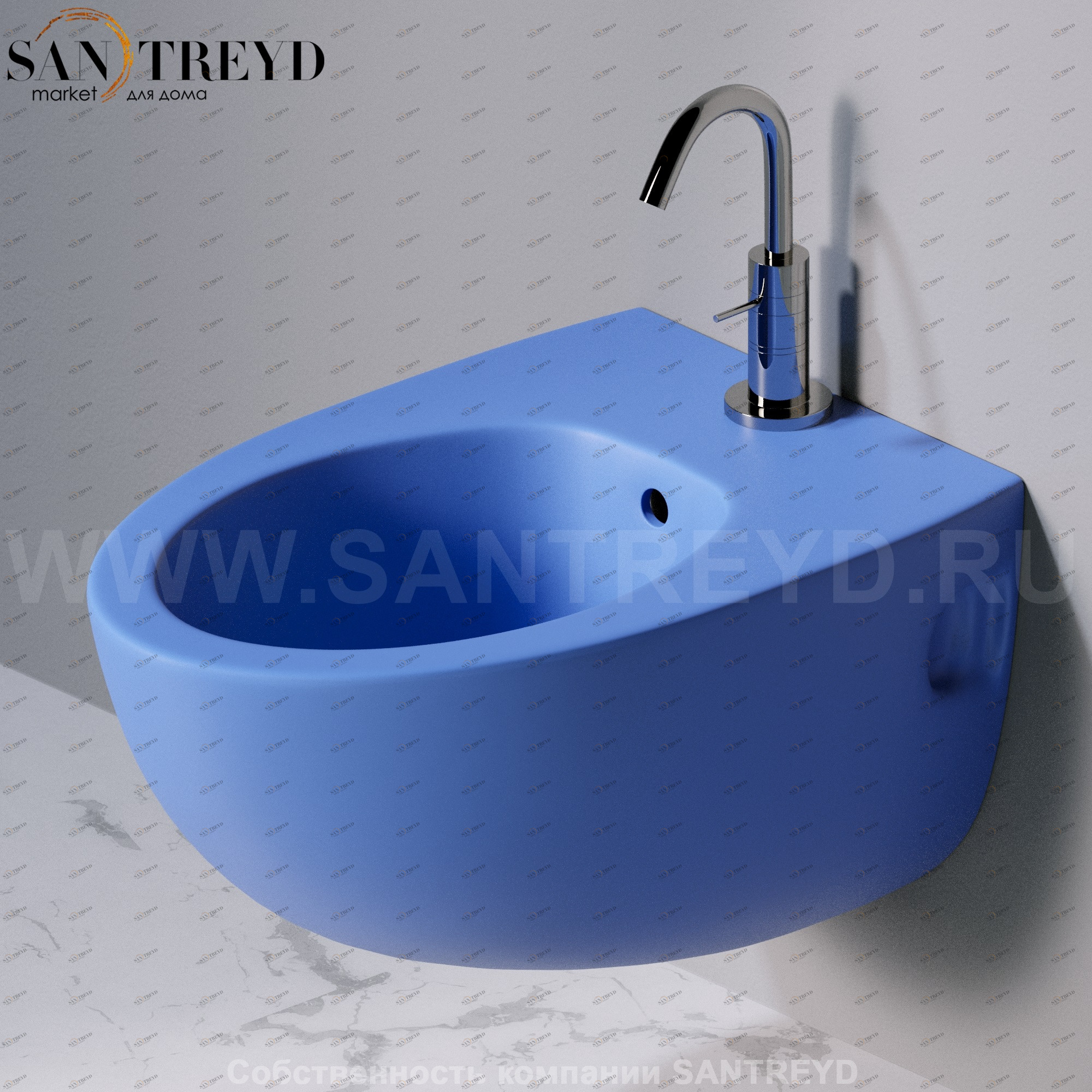 S512.140 Биде подвесное OVAL A. e T. Italia AeT ITALIA