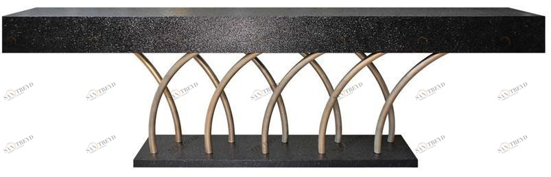 GANSK Прямоугольная консоль из мдф  G6009 