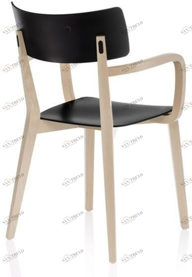 Brunner Деревянный стул с подлокотниками Due sun-id-1490753