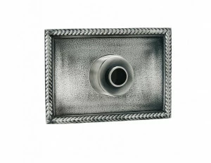 046295.000.00 Комплект отделки для 5 направлений в настенном переключателе Золото 24К