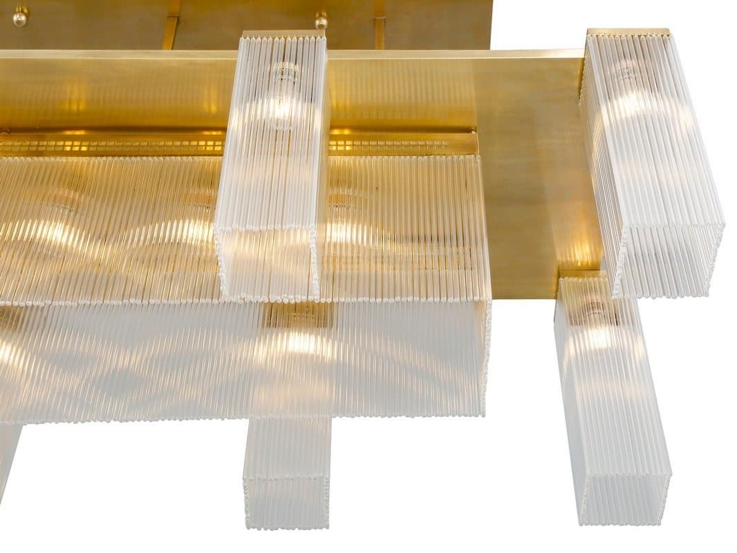 Подвесной светильник ручной работы из латуни Patinas Lighting Hoffmann ARCH-00106278 - Вид №4