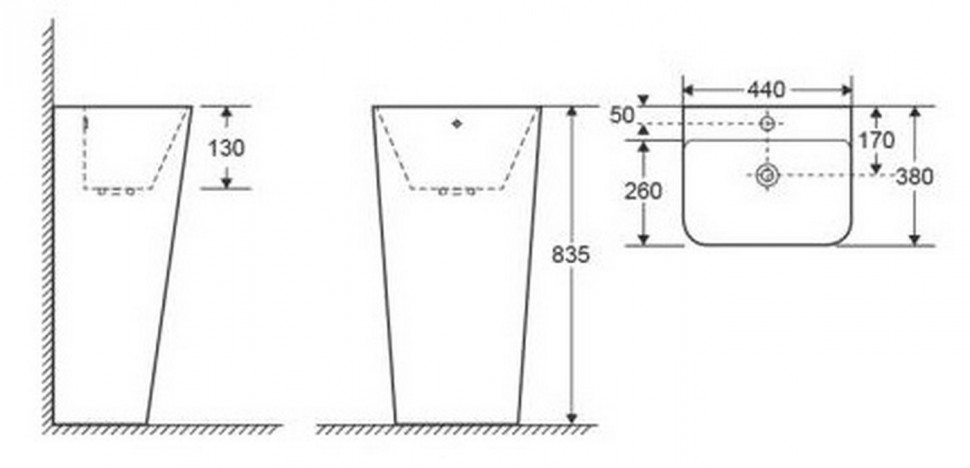 G302 Умывальник LAB.Space N - Вид №2