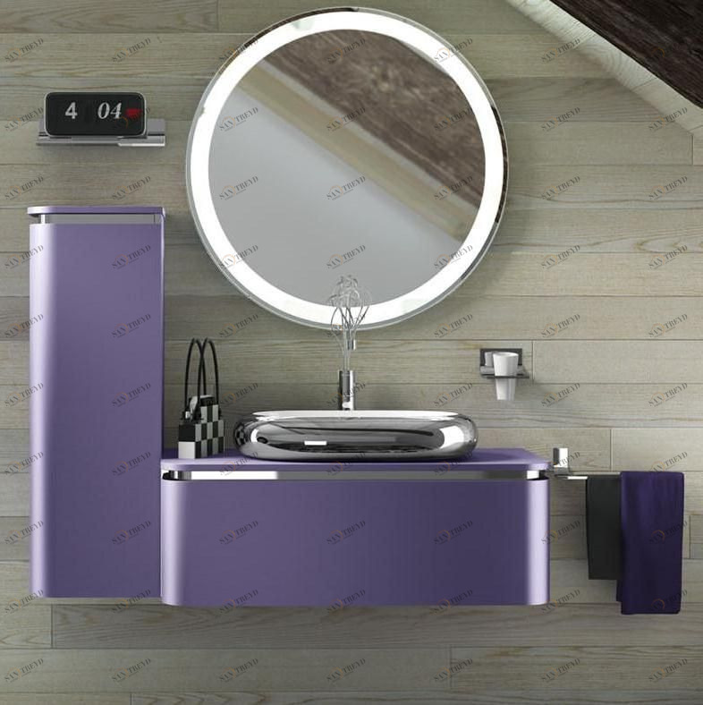 AC06 ACACIA Комплект мебели для ванной комнаты 140х 51х 34 см ARDECO Ardeco S. R. L 7982