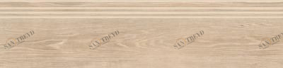 Ступень Граните Вуд Классик беж структурированная 1200x300 Керамика Будущего sun-id-331934