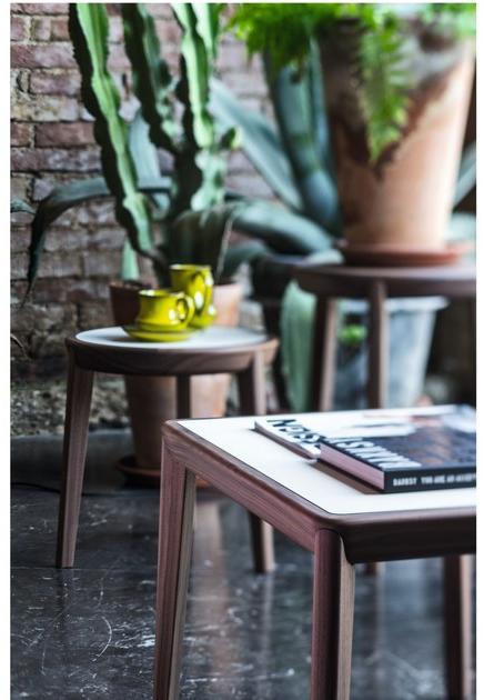 Very Wood Круглый деревянный журнальный столик Bellevue sun-id-1373281 - Вид №5