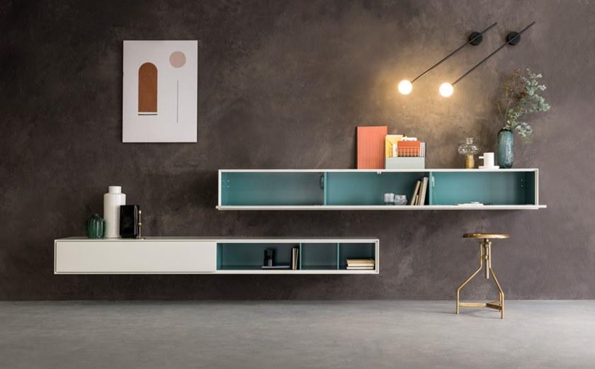 Capo d’Opera Настенная лакированная стенка для хранения вещей Ateneo sun-id-1506298 - Вид №1