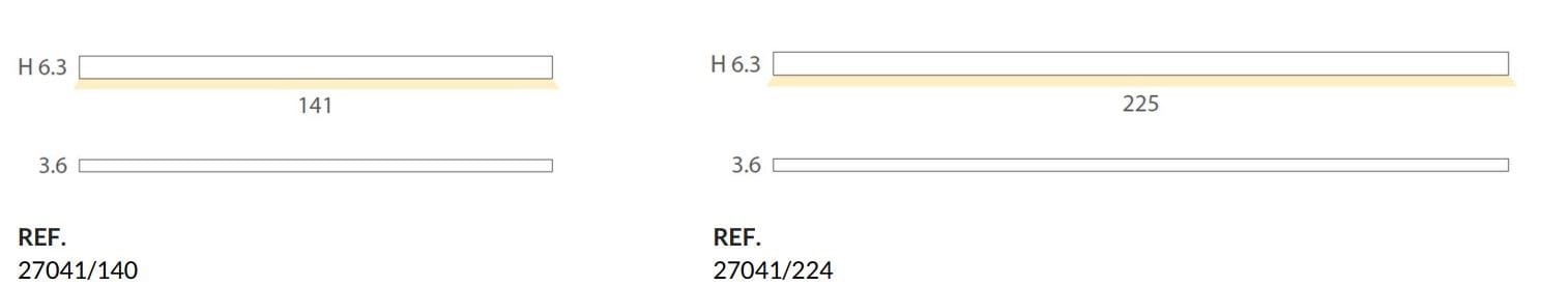 Алюминиевый потолочный линейный профиль освещения для светодиодных модулей Olé Lighting Ti-Zas ARCH-00027865 - Вид №5