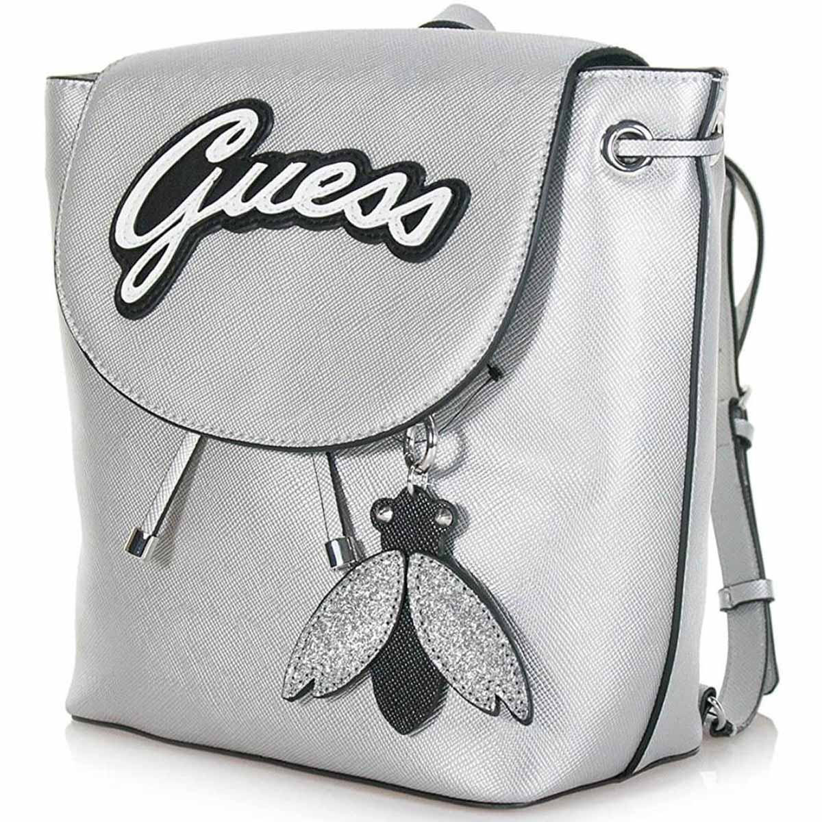 HWBG6967350SIL Рюкзак Pin up Backpack Guess Varsity Pop  - Вид №1