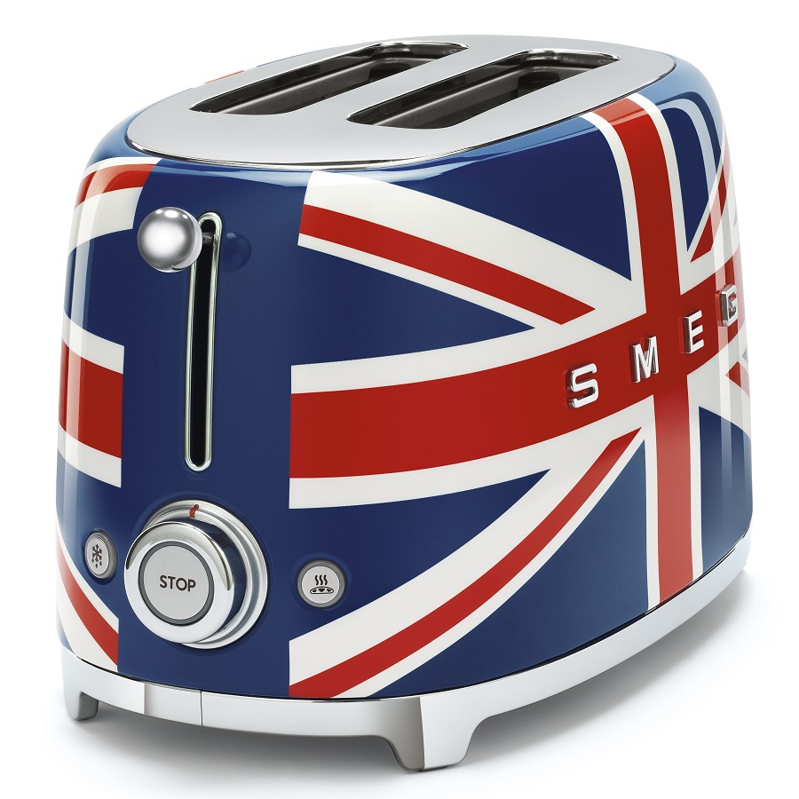 Тостер на 2 ломтика TSF01, британский флаг Smeg TSF01UJEU - Вид №16