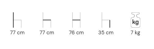 Садовое кресло с подлокотниками DRIGANI Drop ARCH-00143835 - Вид №13