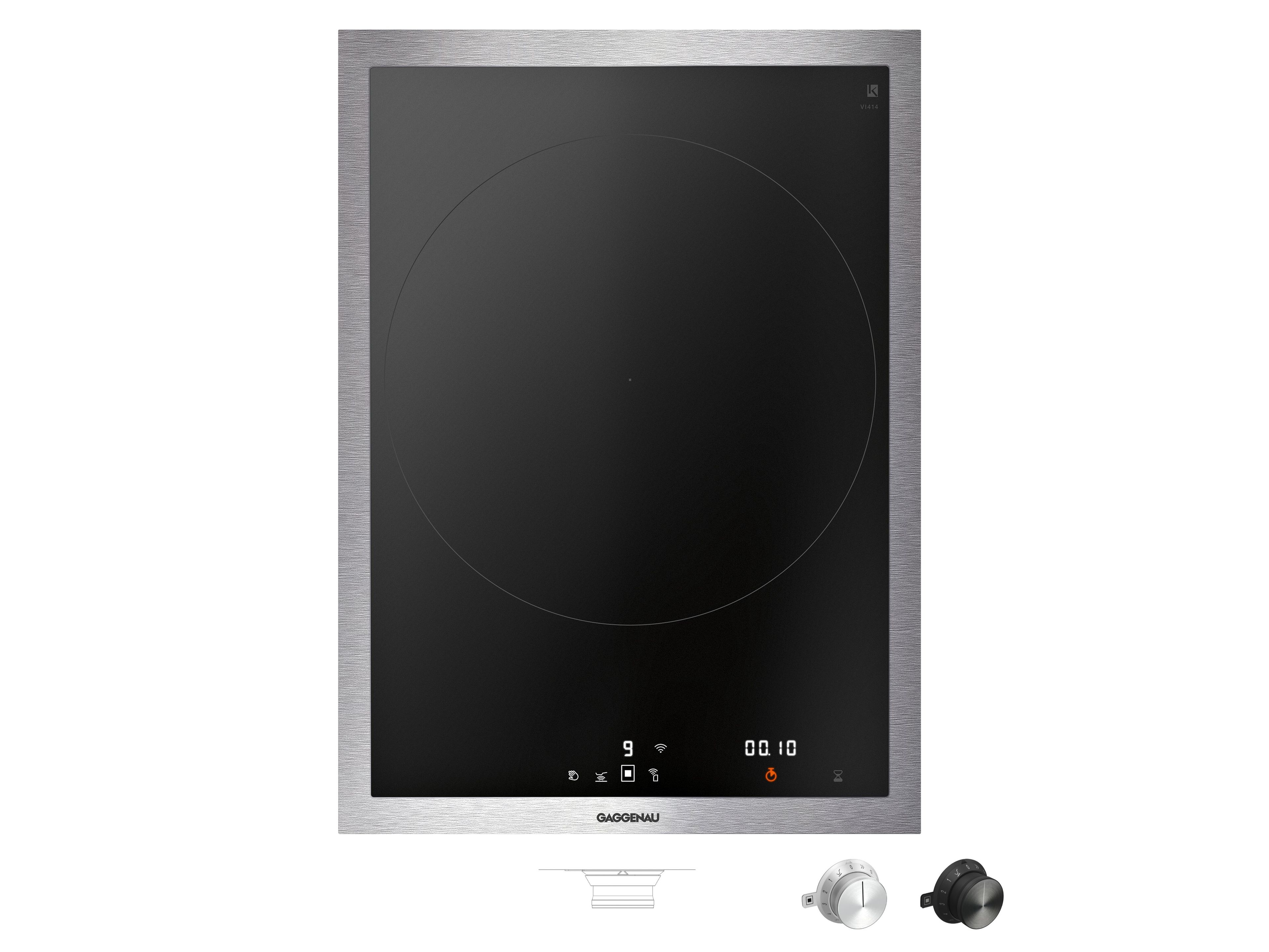 Индукционная плита с проволочной столешницей из стеклокерамики GAGGENAU Vario 400 ARCH-00068201