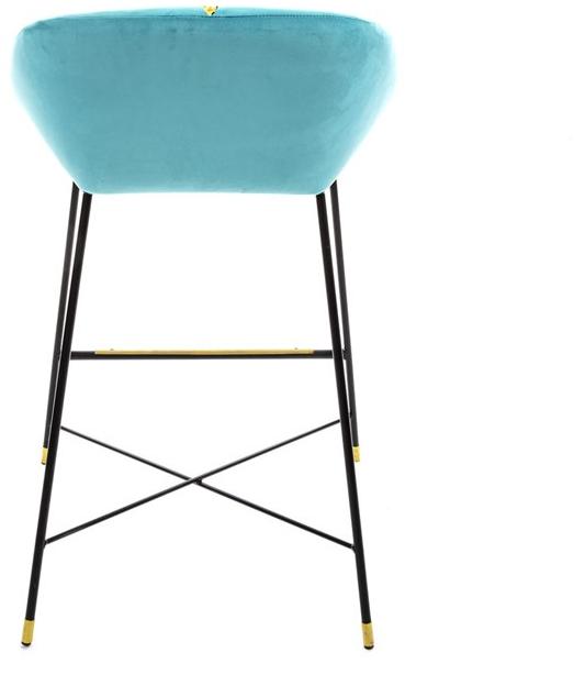 Seletti Высокий табурет из ткани со спинкой Seletti wears toiletpaper 16173 - Вид №4