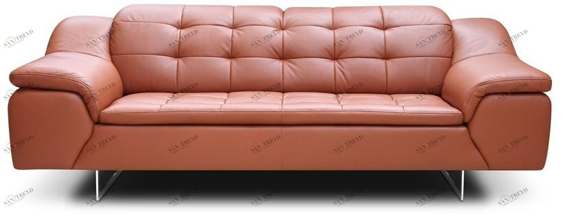 Rossini Sofas Стеганый кожаный диван с подголовником sun-id-1463855