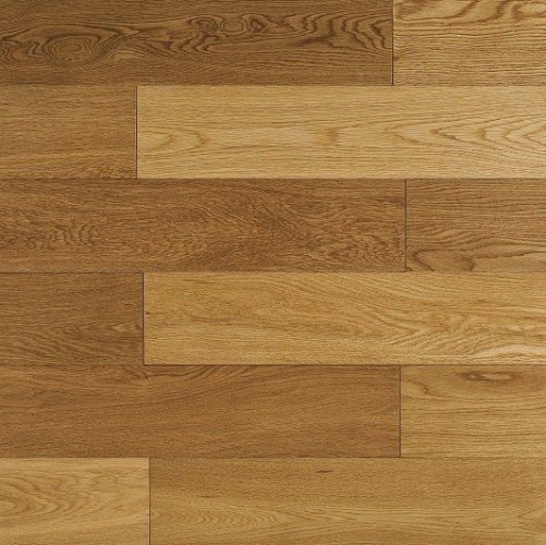 Паркетная доска Amber Wood Дуб Натур (Гладкая) 1860х148 мм 2600200381 - Вид №2