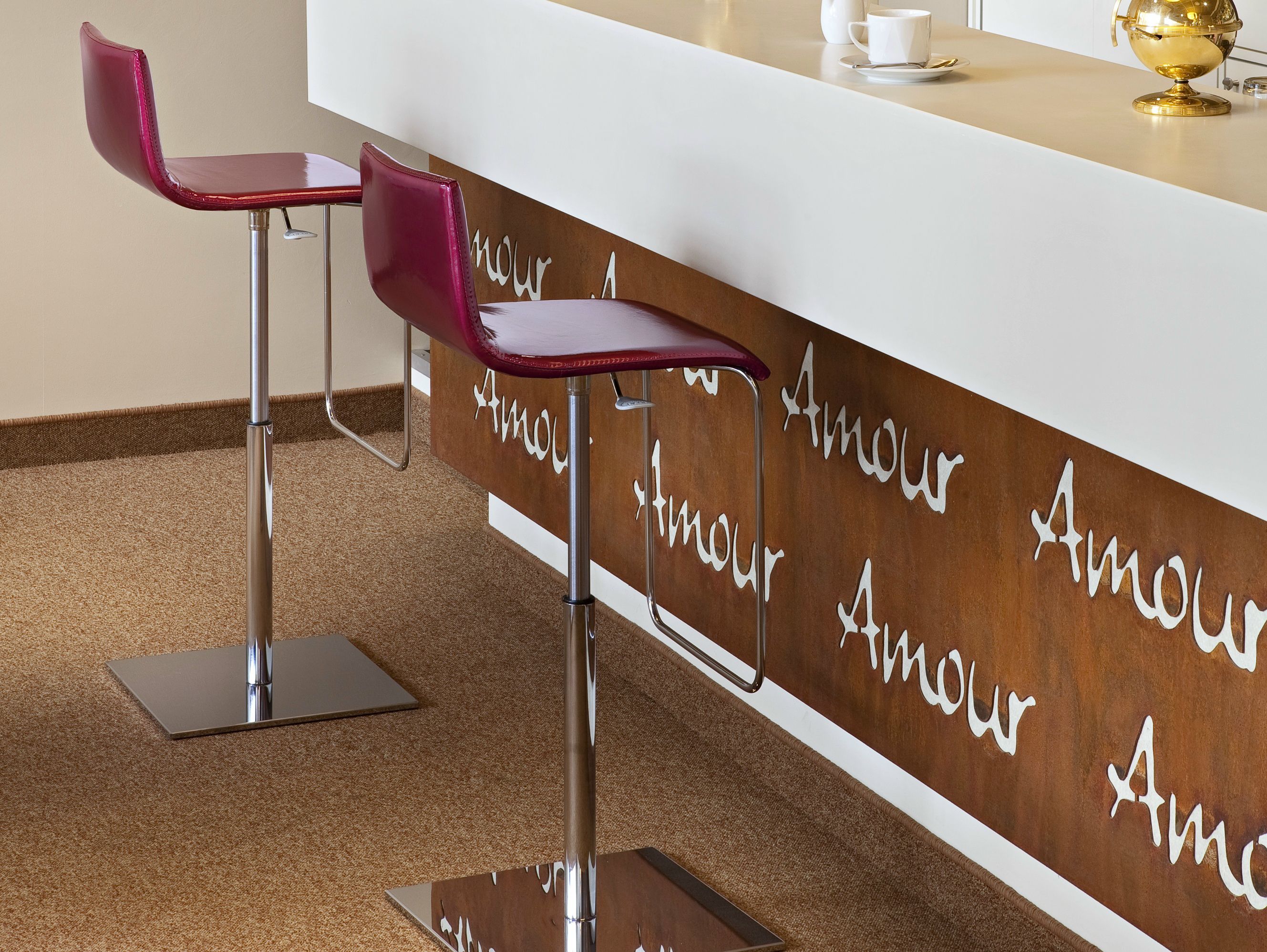 Регулируемая высота мягкий поворотный стул ALMA DESIGN Anouk ARCH-00000348 - Вид №1