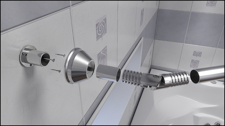 КО00278 Карниз Bas Капри Santreyd - Вид №3