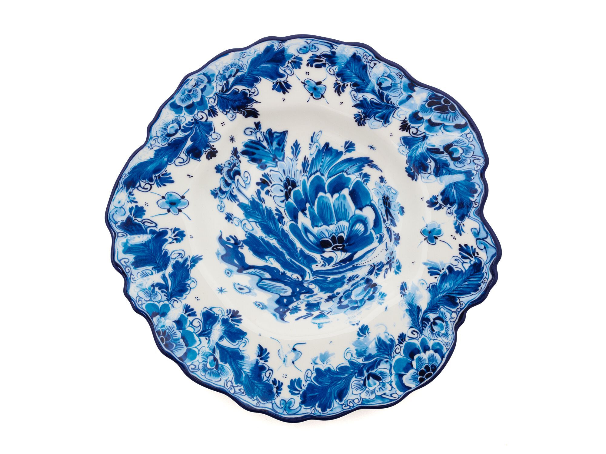 Фарфоровая десертная тарелка Seletti Классика с кислотой ARCH-00097789