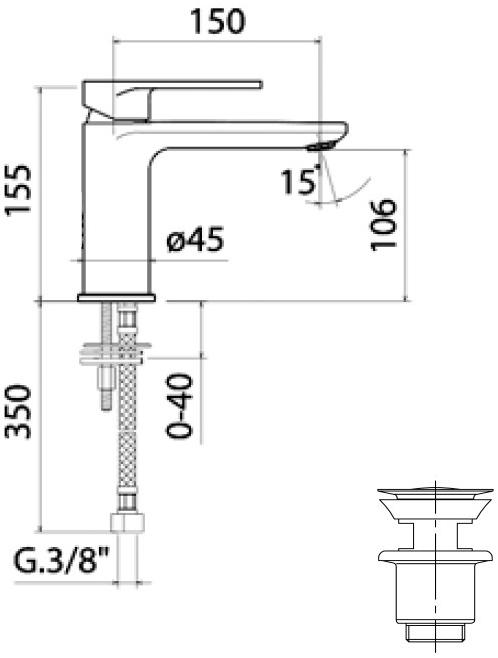 Jacuzzi Borea 0BO00288JA01  - Вид №2