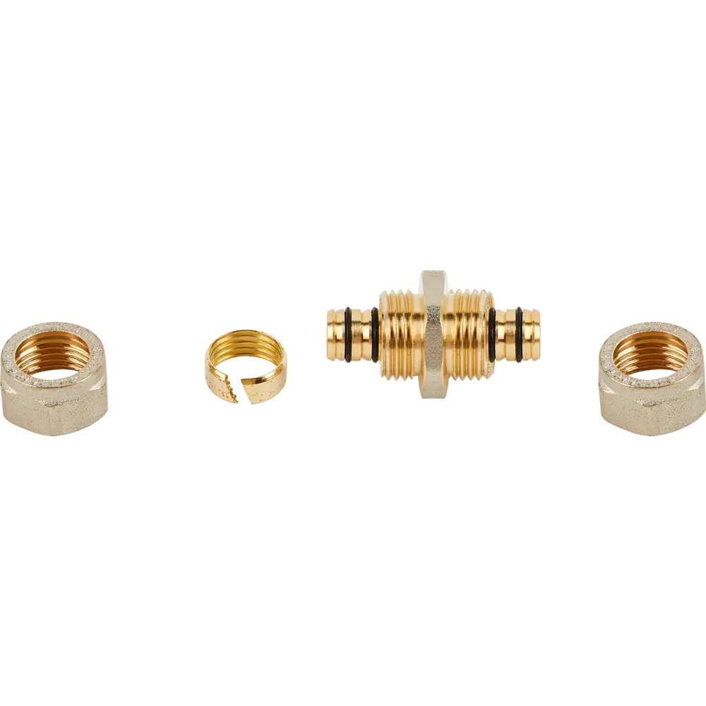Муфта Aquasfera 16 мм никелированная латунь 027-8728 82890151 STLM-2054166  - Вид №2