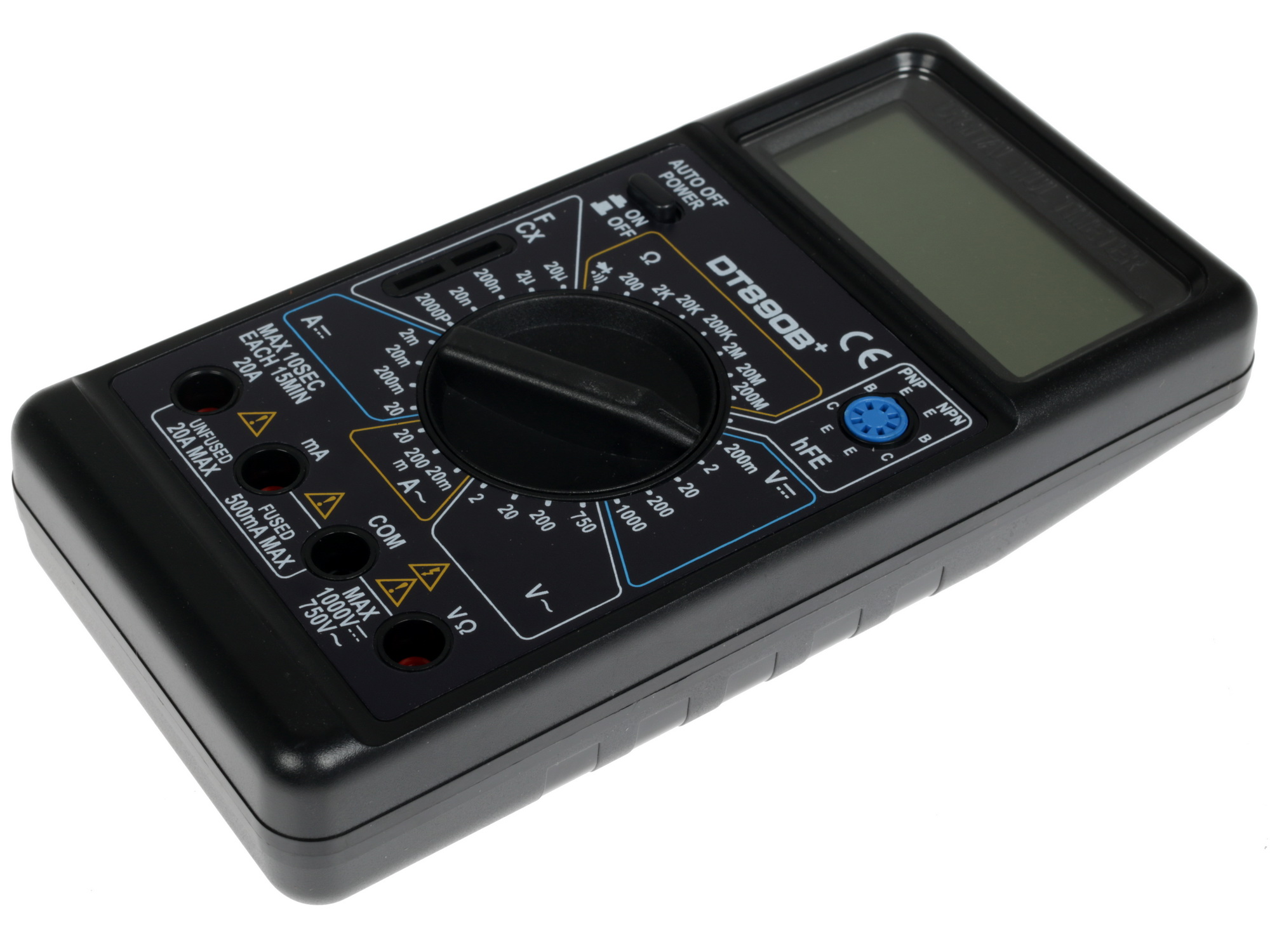 Мультиметр TEK DT 890B+ 1118133 STDN-0130184 - Вид №3