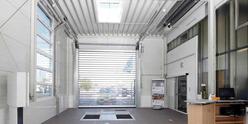 ASSA ABLOY Реечные двери для улицы Applicazioni esterne sun-id-1416106 - Вид №6