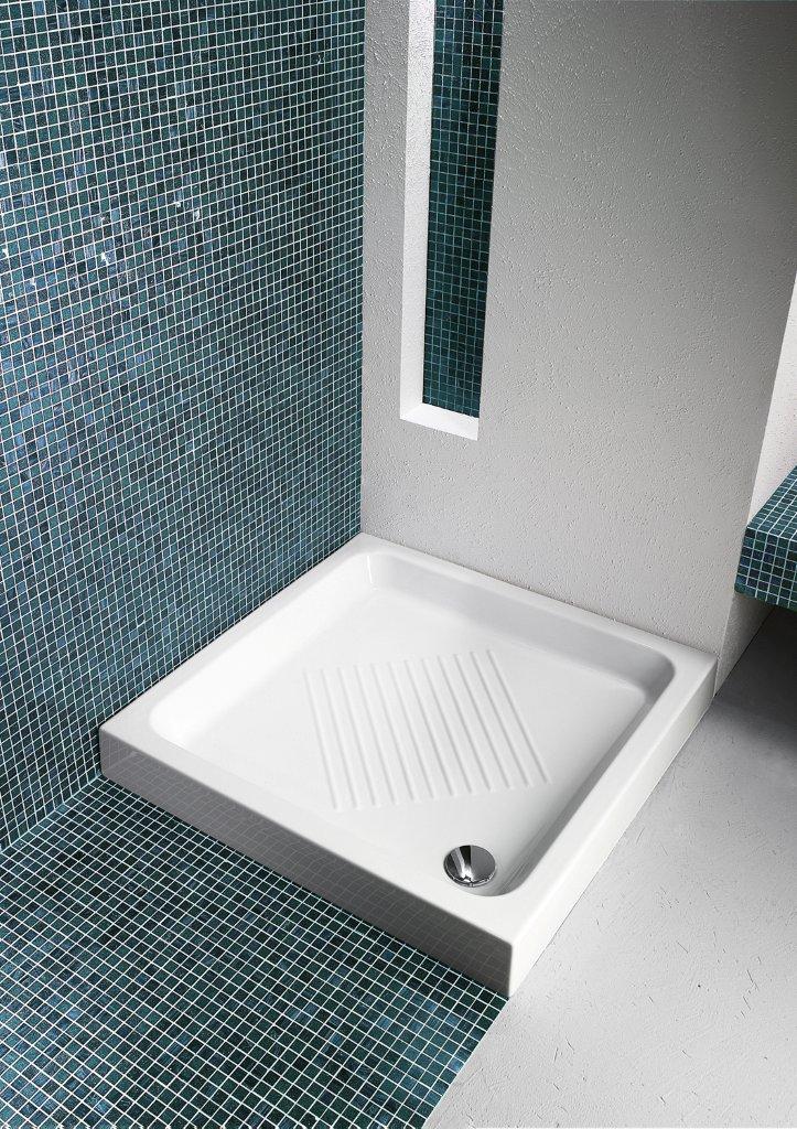 Поддон для душа 437511 GSICERAMICA H11 75x75x11 GSI ceramica  - Вид №1